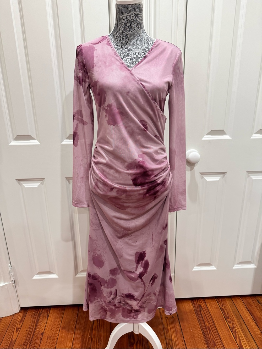 Floral Midi Dress by Dazy
Sz. XL Coquette Fairycore Goth
